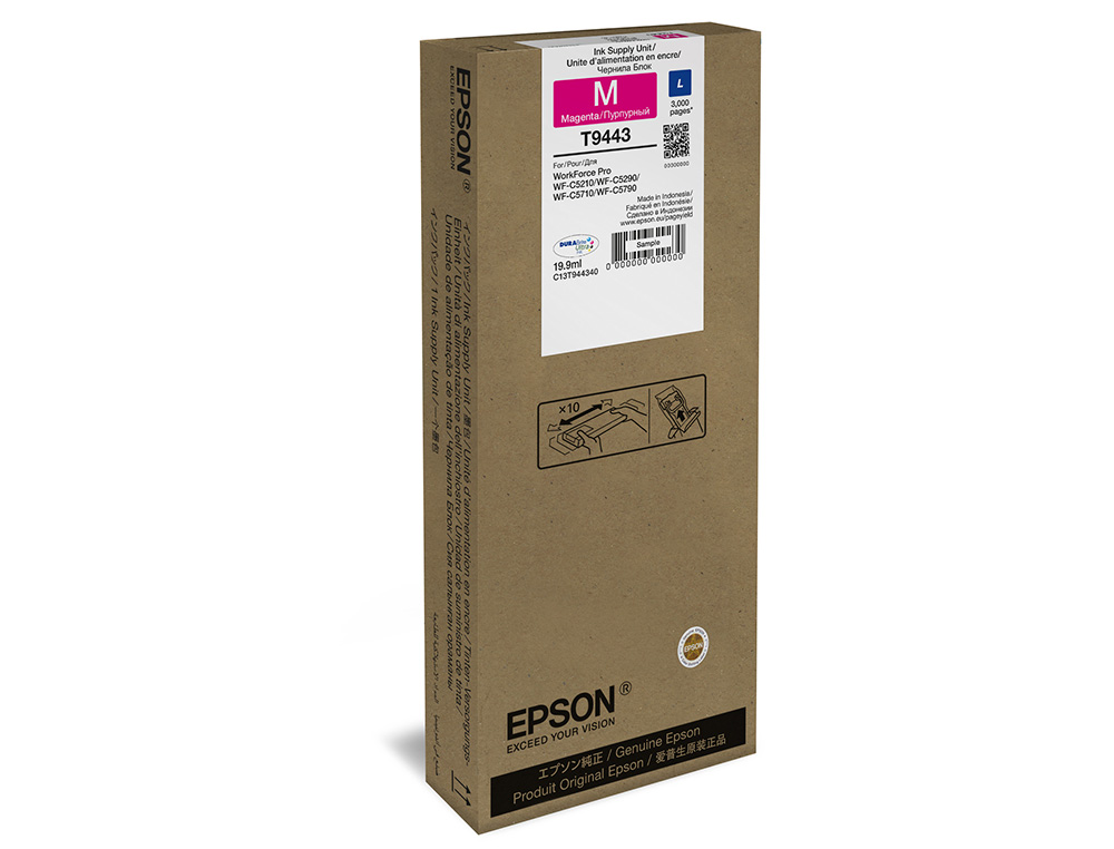 Ink-jet epson wf-c5xxx series ink l magentaá 3000