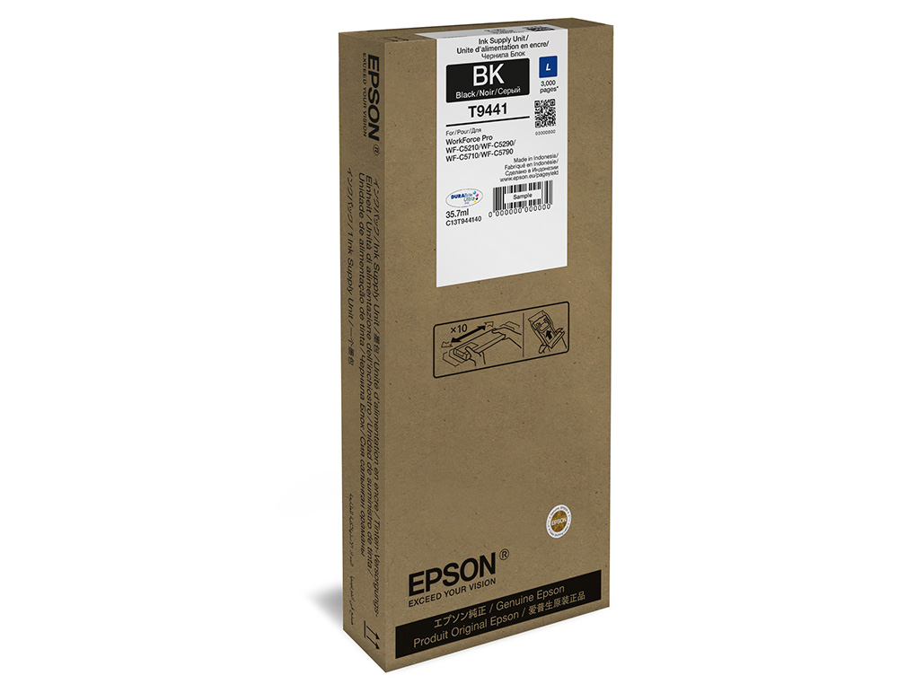 Ink-jet epson wf-c5xxx series ink l negro 3000