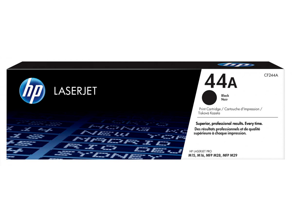 Toner hp 44a negro original /1.000 paginas m15a, m15w, mfp m28a, mfp m28w