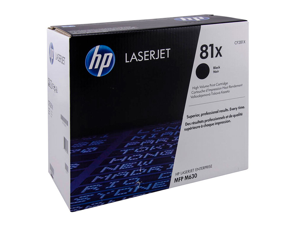 Toner hp cf281x negro /15.000 paginas/m605 m606 m630