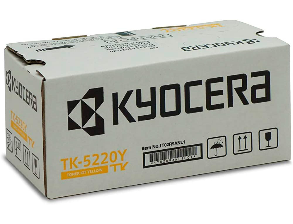 Toner kyocera mita tk-5220y amarillo ecosys m5521cdw, ecosys m5521cdn 1200 pag