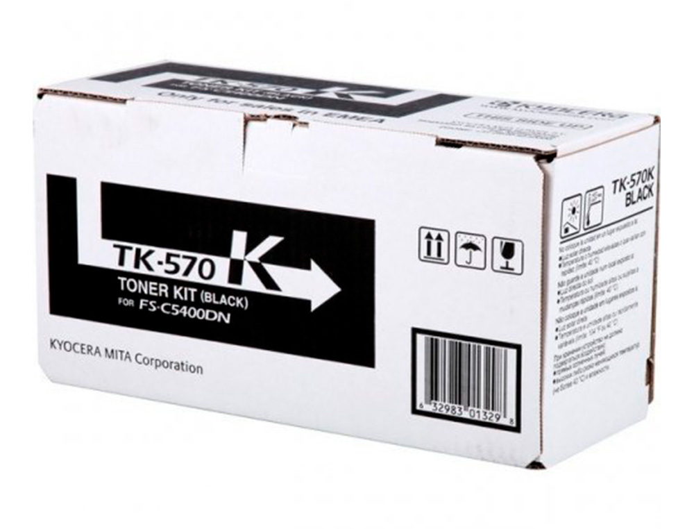 Toner kyocera laser tk500k para fs-5400 negro tk-570k