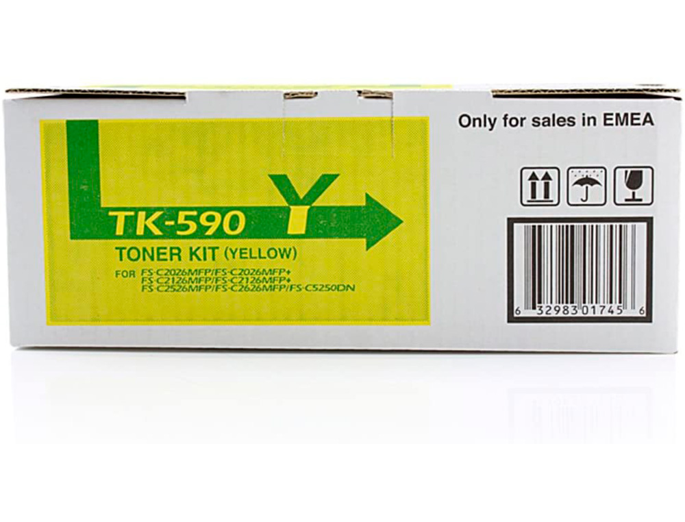 Toner kyocera -mita amarillo tk590y