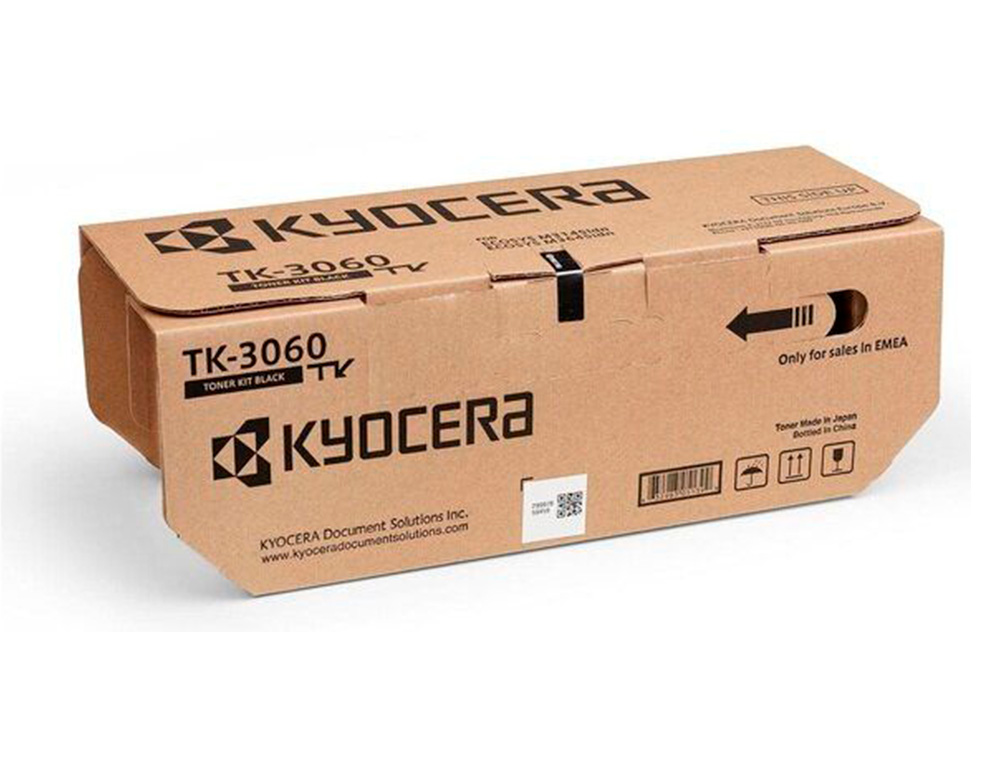 Toner kyocera -mita negro ecosys m3145/3645idn tk-3060