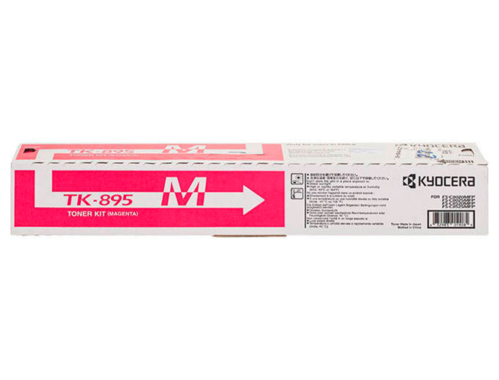 Toner kyocera -mita tk985m fsc-8020mcp / 8025mcp / c8520 / c8525 laser magenta tk895m