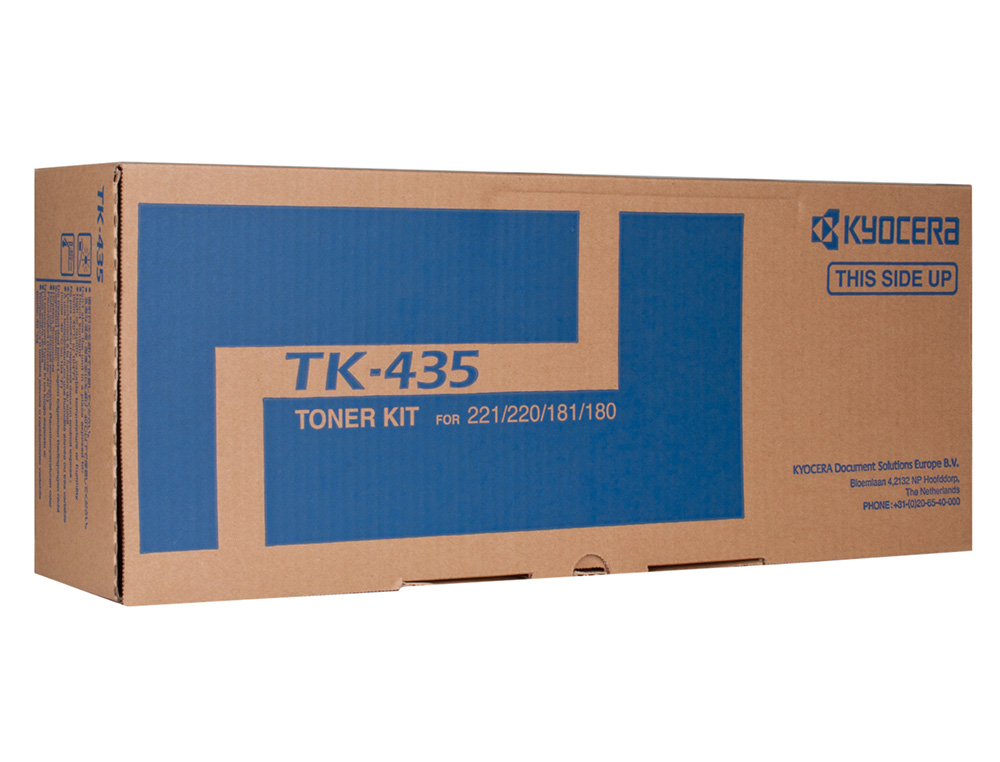 Toner kyocera -mita taskalfa 180 / 220 / 181 / 221 negro tk-435