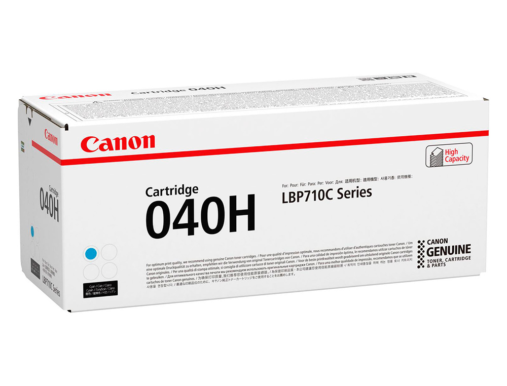 Toner canon 040hc alta capacidad lbp710 lbp712 cian