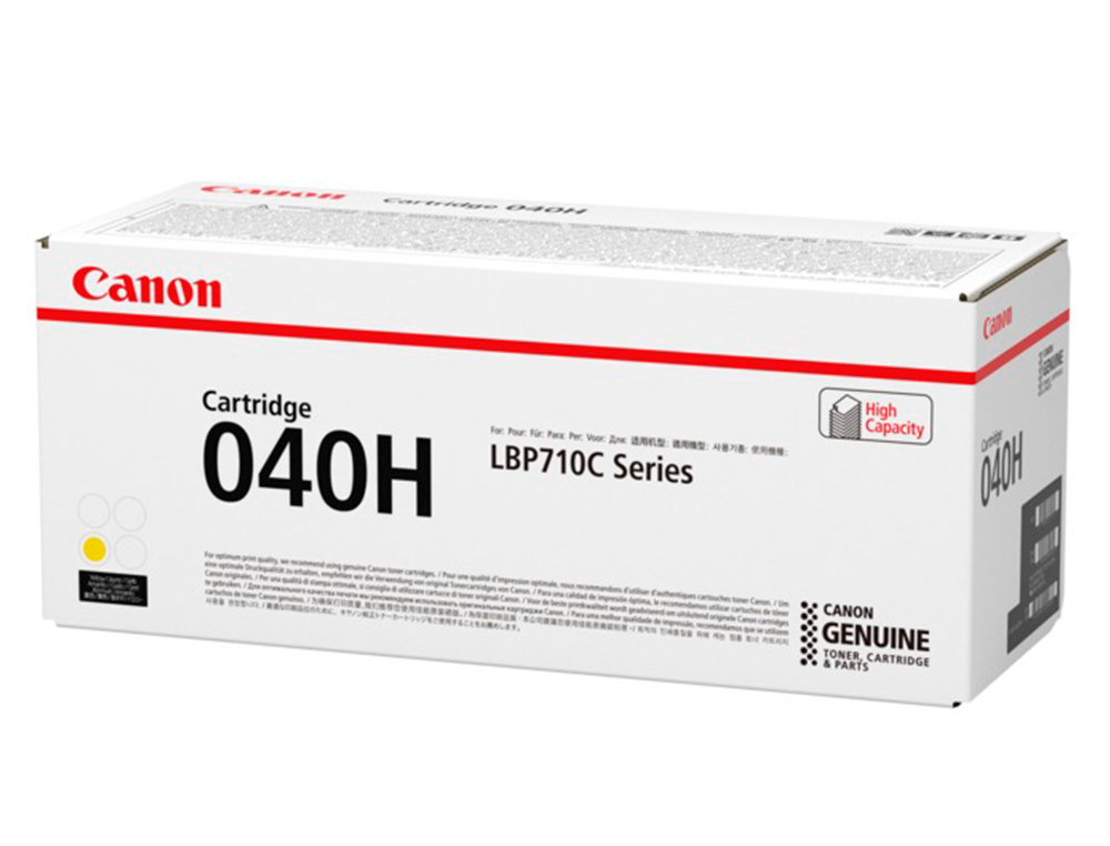 Toner canon 040hy alta capacidad lbp710 lbp712 amarillo