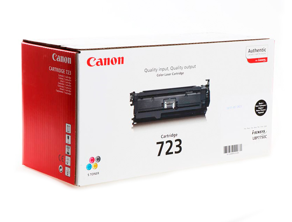 Toner canon 723b lbp7750 negro