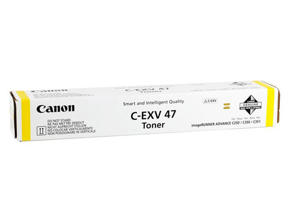 Toner canon exv47y ir advance c250 c350 amarillo