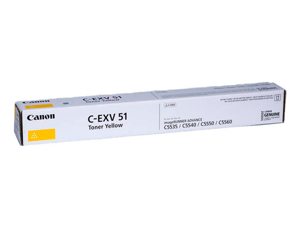 Toner canon exv51 ir c5335 c5540 c55000 amarillo