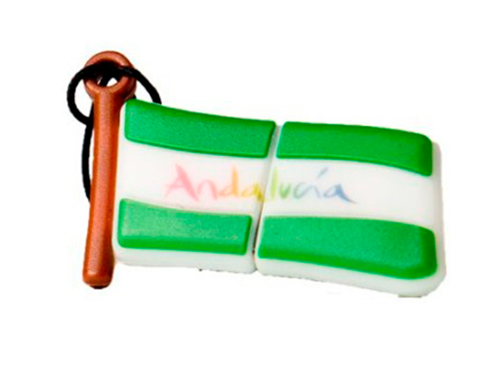 Memoria usb tech on tech bandera andalucia 32 gb