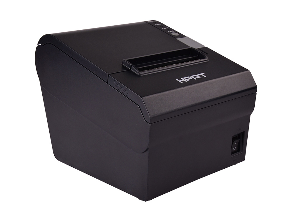 Impresora de tickets hprt tp 805-l termica corte automatico 250 mm/s ancho de papel 58/76/80 mm usb rs232