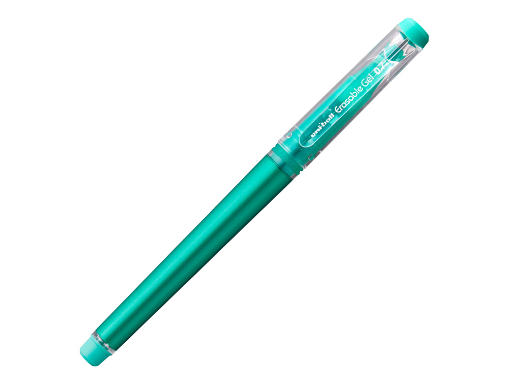 MARCADOR UNI-BALL ROLLER UF-222 TINTA GEL APAGAVEL 0,7 MM VERDE