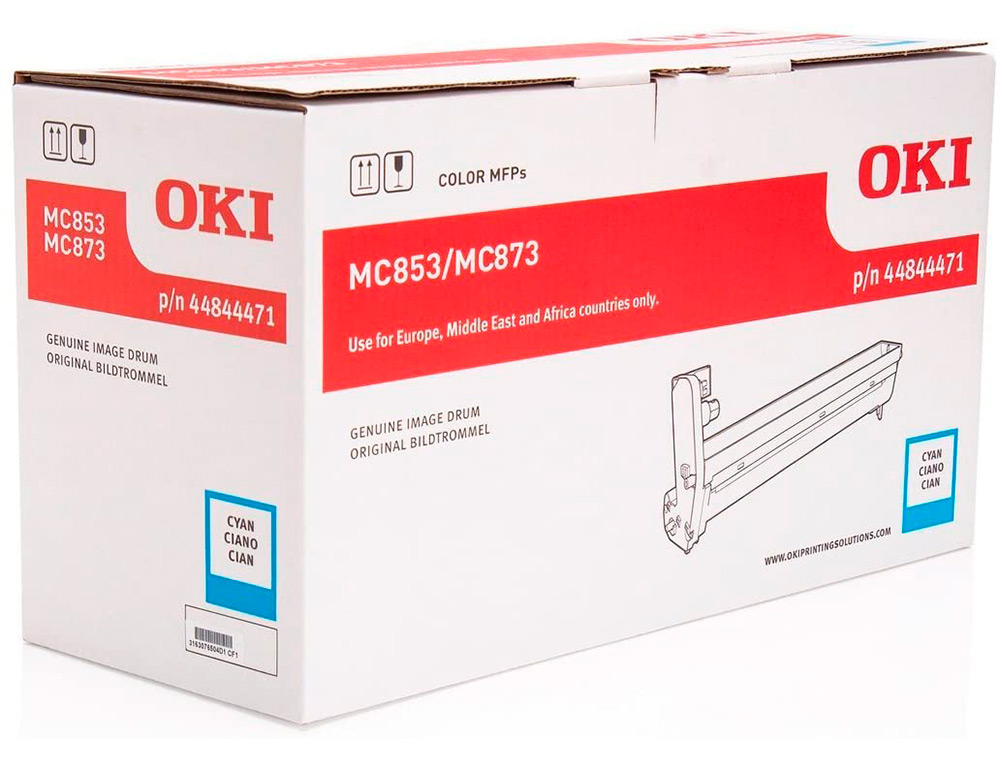 Tambor oki laser i mc853 / 873 cian 30000 paginas