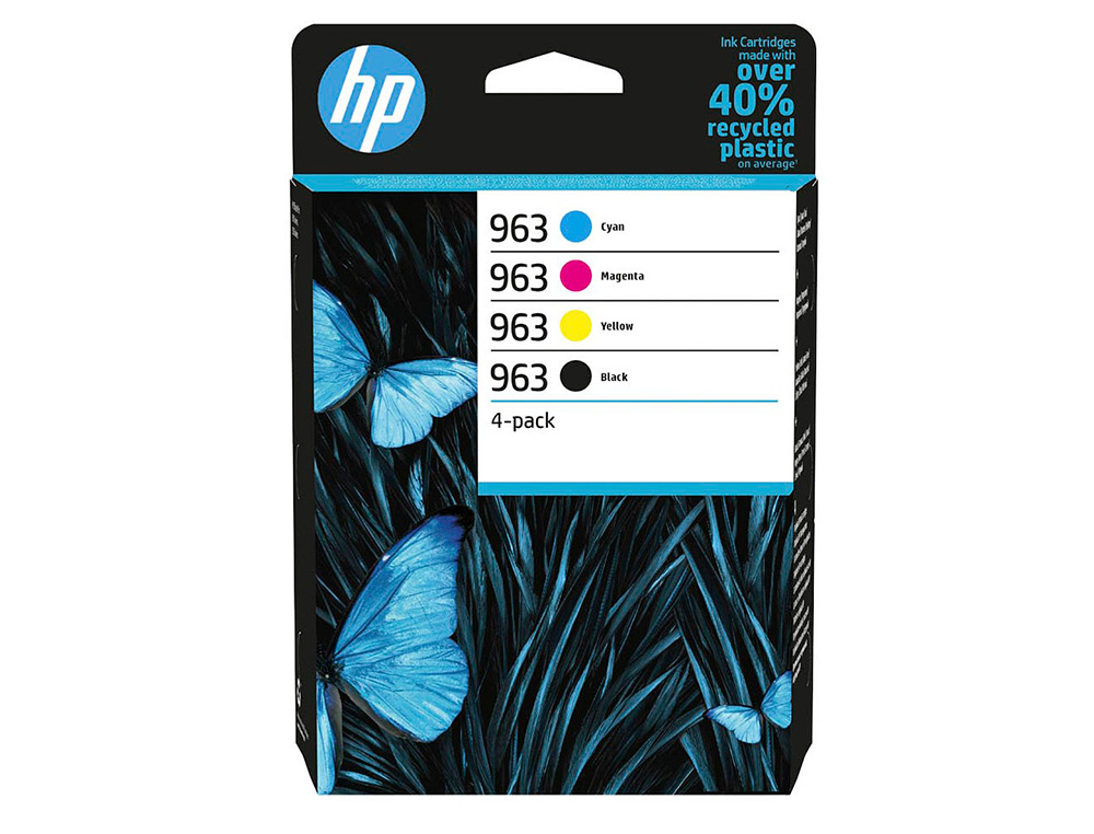 Toner hp laser 963-6zc70ae multipack negro / cian / magenta / amarillo