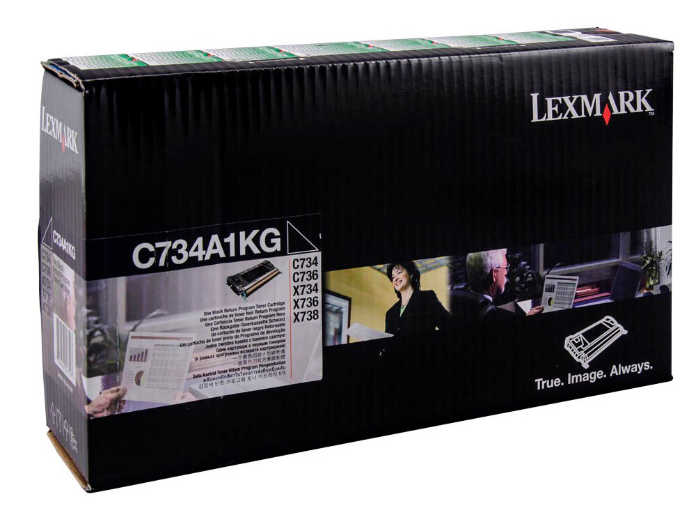 Toner laser lexmark c734 6000 paginas