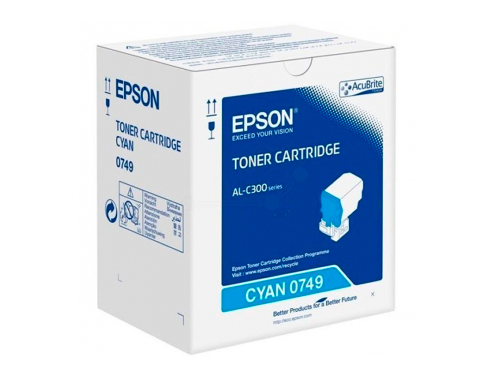 Toner epson c13s050749 cian 8800 paginas