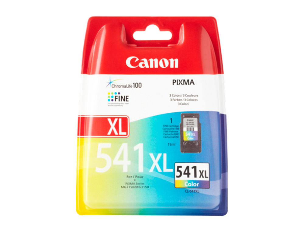 Ink-jet canon cl-541xl color pixma mg2150 / mg3150 blister + alarma