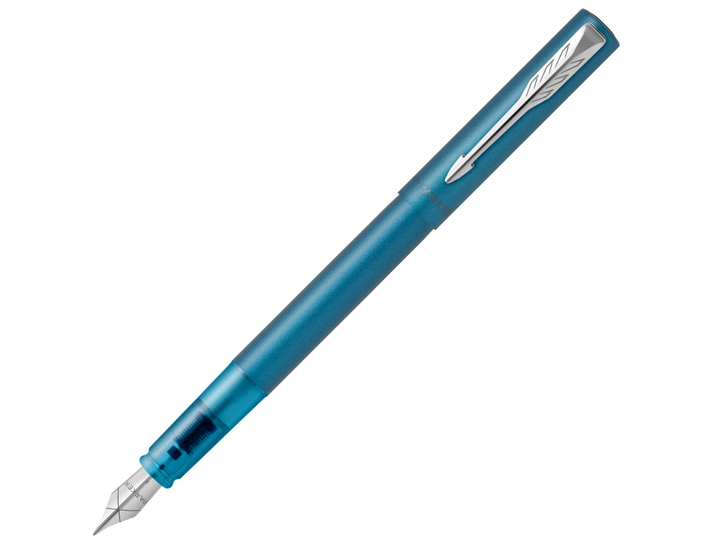 Pluma parker vector xl azul teal plumin f