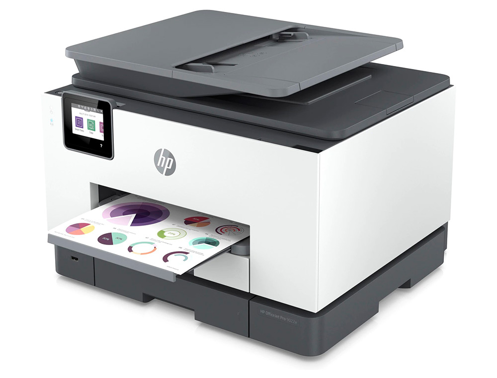 Equipo multifuncion hp envy 9022e color tinta 24 ppm wifi escaner copiadora impresora fax bandeja de entrada 500