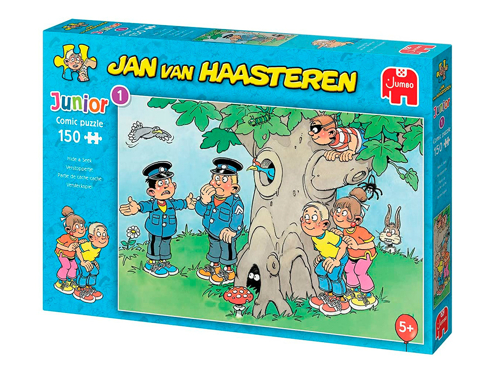 Puzle jumbo jan van haasteren escondite y busqueda 150 piezas