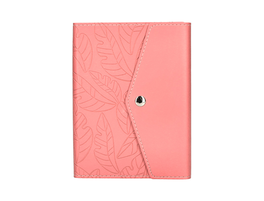 Agenda encuadernada liderpapel therasia mini 2023 dia pagina papel 70 gr color nude