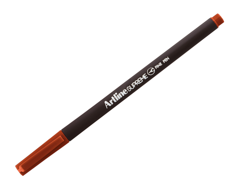 Rotulador artline supreme epfs200 fine liner punta de fibra marron 0,4 mm