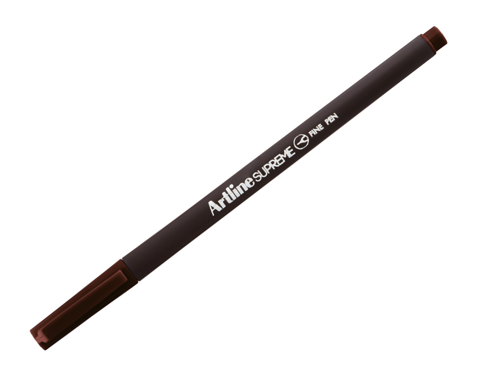 Rotulador artline supreme epfs200 fine liner punta de fibra marron oscuro 0,4 mm