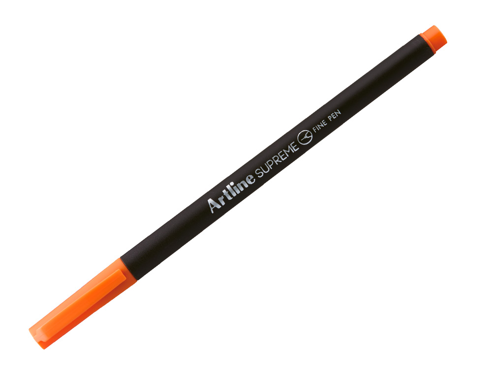 Rotulador artline supreme epfs200 fine liner punta de fibra naranja oscuro 0,4 mm