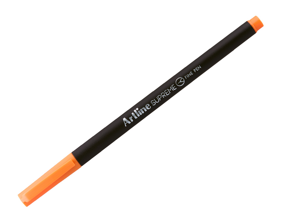 Rotulador artline supreme epfs200 fine liner punta de fibra naranja claro 0,4 mm