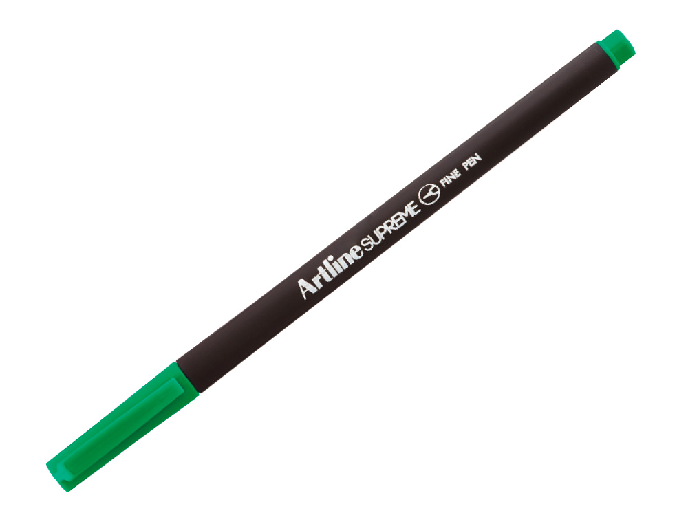 Rotulador artline supreme epfs200 fine liner punta de fibra verde manzana 0,4 mm