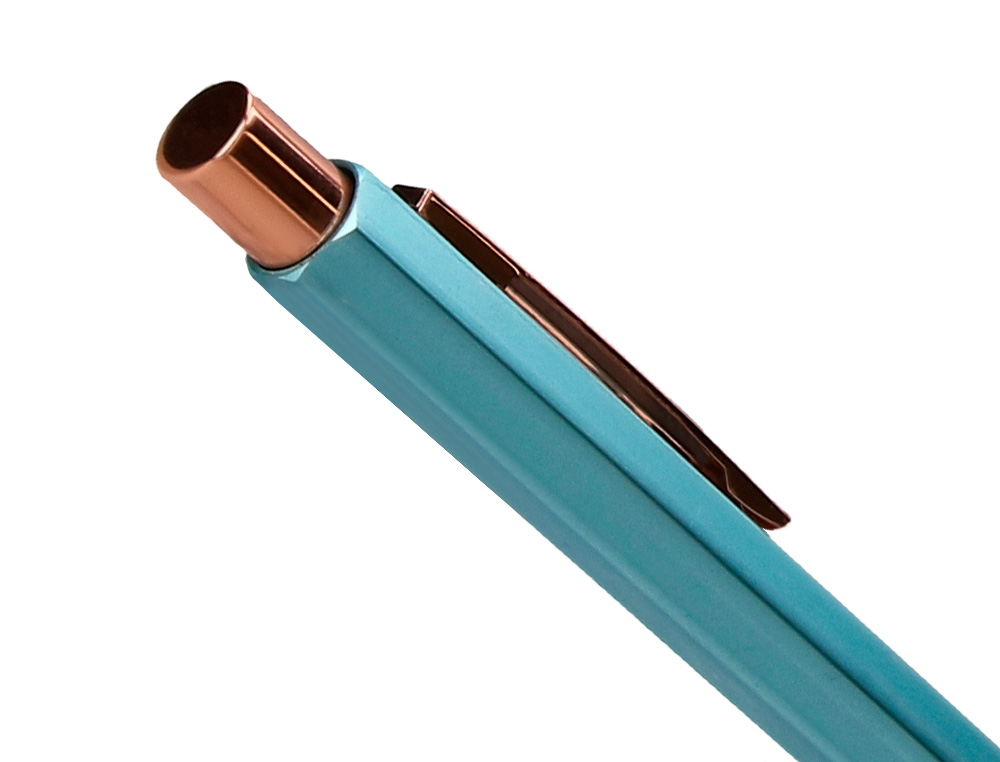 BOLIGRAFO BELIUS BRELA CUERPO HEXAGONAL CON CLIP COLORES PASTELES CAJA DE REGALO CON 3 BOLIGRAFOS