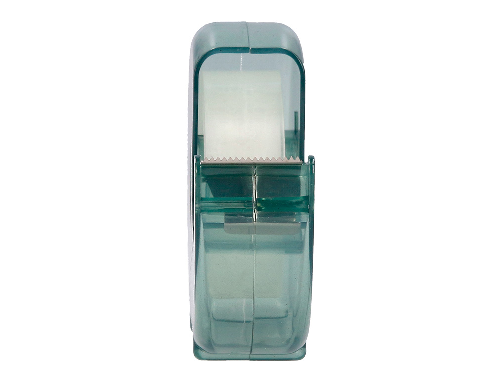 MINIPORTARROLLO LIDERPAPEL ECOUSE 100% PLASTICO RECICLADO PARA CINTA DE 33 MT X 19 MM