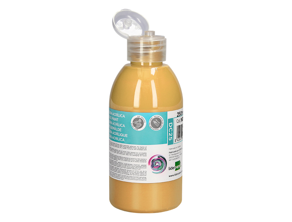 PINTURA ACRILICA LIDERPAPEL BOTE DE 250 ML CARNE