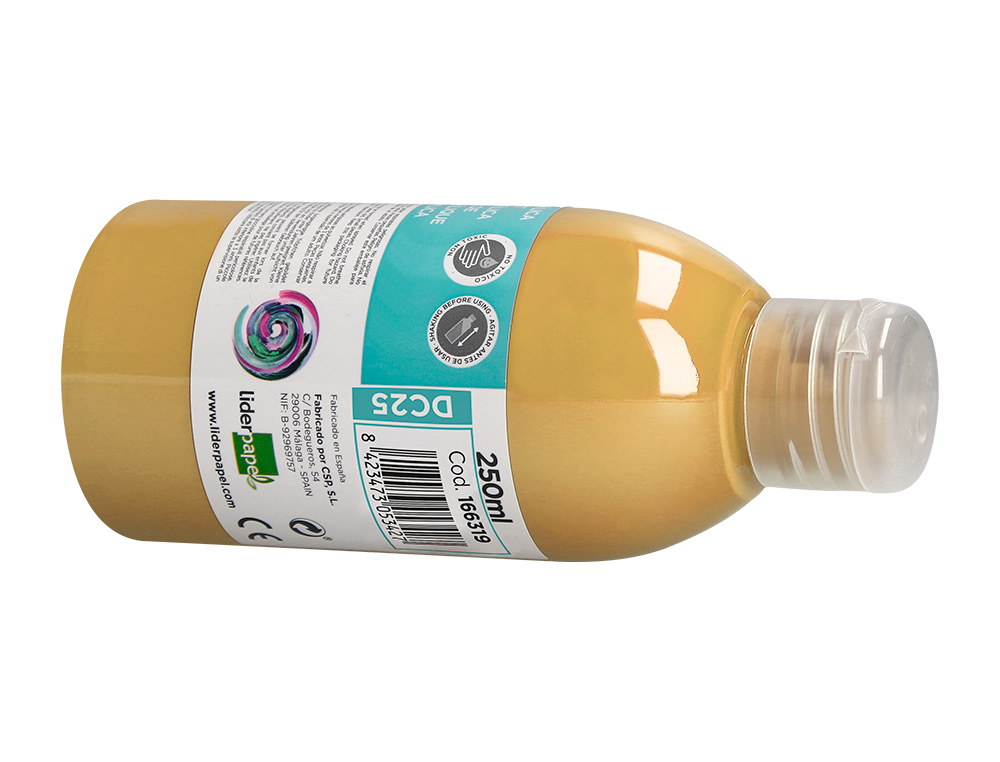 PINTURA ACRILICA LIDERPAPEL BOTE DE 250 ML CARNE