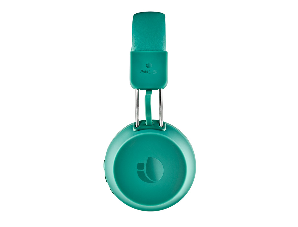 AURICULAR NGS ARTICA CHILL TEAL BLUETOOTH 5.0 FUNCION MANOS LIBRES Y ENTRADA DE AUDIO AUXILIAR JACK 3,5 MM