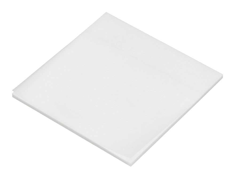 BLOC DE NOTAS ADHESIVAS QUITA Y PON Q-CONNECT 76X76 MM REMOVIBLE PLASTICO TRANSLUCIDO BLANCO 50 HOJAS