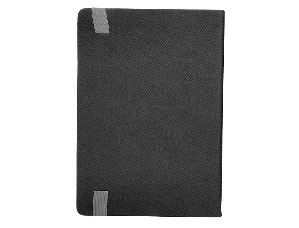 AGENDA ENCUADERNADA LIDERPAPEL LARISIS 17X24 CM 2024 DIA PAGINA COLOR NEGRO PAPEL 70 GR
