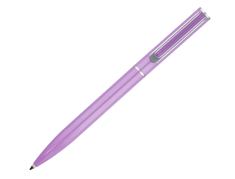 JUEGO BOLIGRAFO Y ROLLER BELIUS ENDLESS SUMMER ALUMINIO COLOR MORADO Y PLATEADO TINTA AZUL CAJA DE DISEÑO