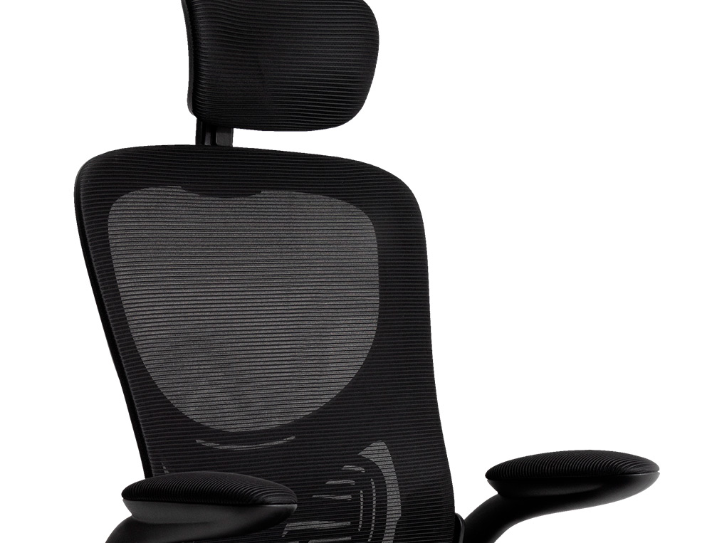 CADEIRA ERGONOMICA Q-CONNECT PALERMO MALHA BASE NYLON ALT MAX 1300 MM LARG 610 MM PROF 600 MM RODAS PREMIUM COR PRETO