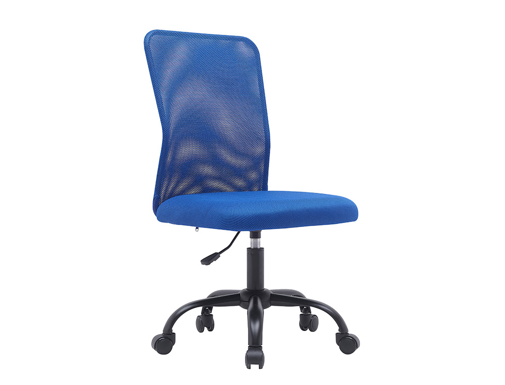 CADEIRA DE ESCRITORIO Q-CONNECT PARMA MALHA ALT MAX 990 MM LARG 480 MM PROF 590 MM SEM APOIO DE BRACOS COR PRETO