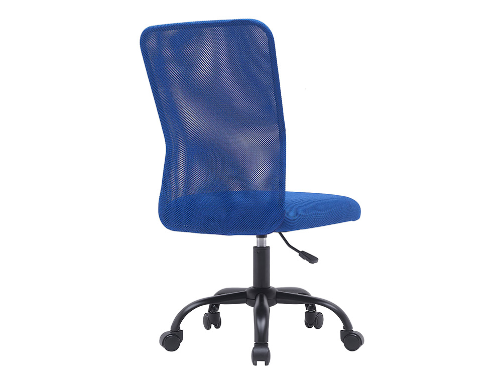 CADEIRA DE ESCRITORIO Q-CONNECT PARMA MALHA ALT MAX 990 MM LARG 480 MM PROF 590 MM SEM APOIO DE BRACOS COR PRETO
