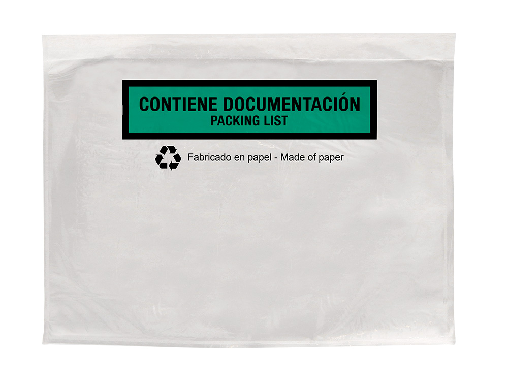 SOBRE AUTOADHESIVO Q-CONNECT PORTADOCUMENTOS MULTILINGUE 240X180 MM SIN VENTANA 100% PAPEL PAQUETE DE 100 UNIDADES