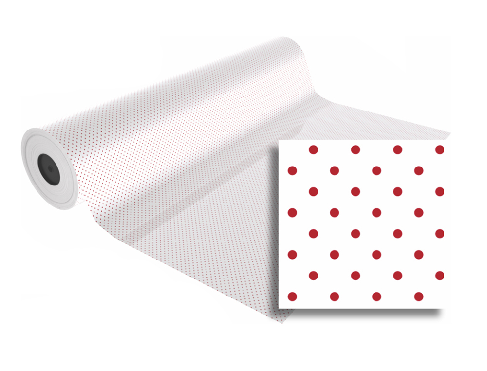 Papel de regalo basika polipropileno transparente deco td1102-b bobina 70 cm