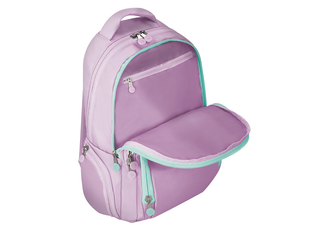 MOCHILA ANTARTIK FUSION FLEX MULTIBOLSILLO MORADO 19L 450X180X300 MM