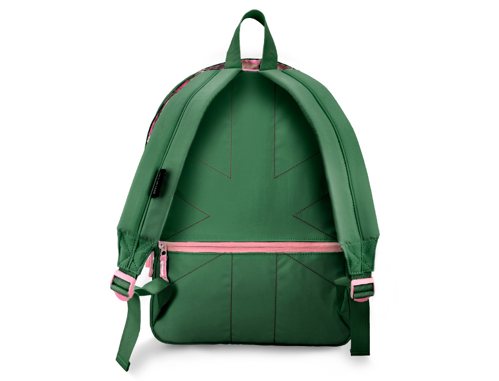 MOCHILA ANTARTIK BASIC PACK CON BOLSILLO PARA PORTATIL VERDE 20 L 300X160X420 MM