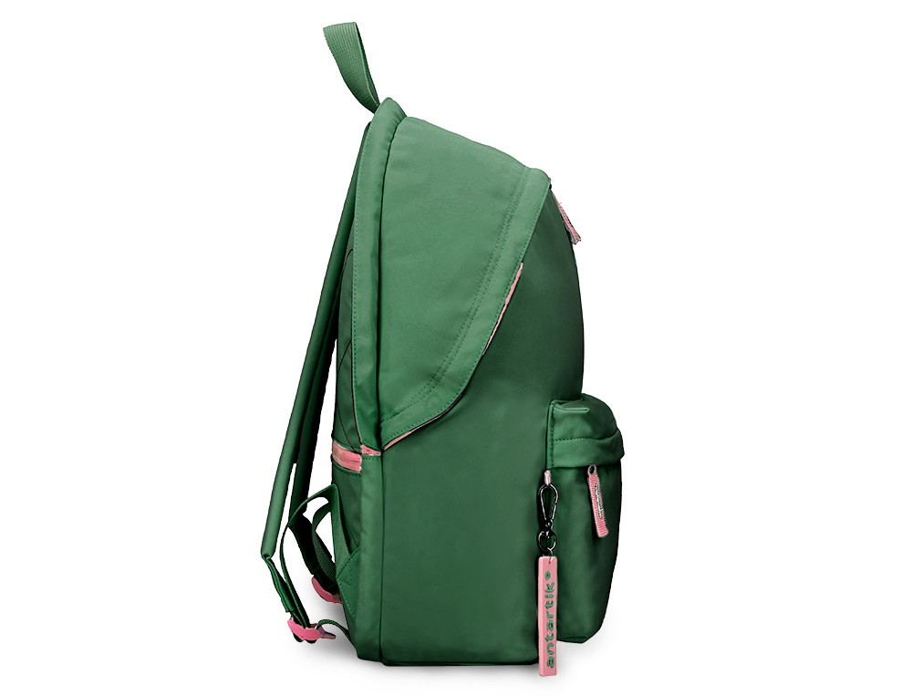 MOCHILA ANTARTIK BASIC PACK CON BOLSILLO PARA PORTATIL VERDE 20 L 300X160X420 MM