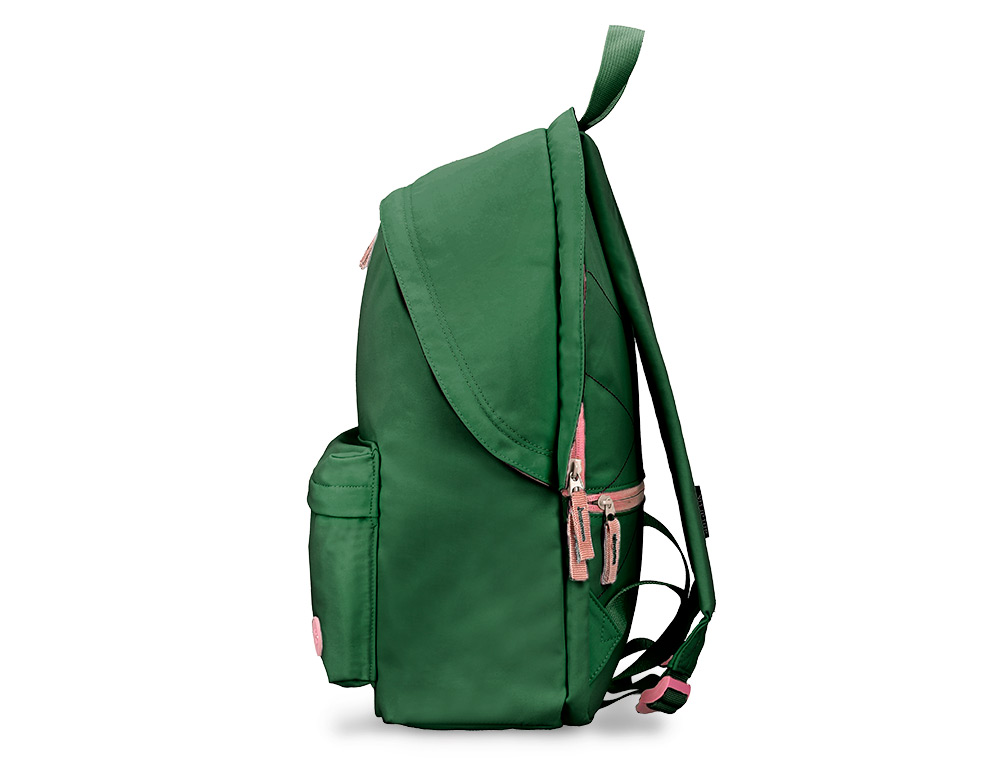 MOCHILA ANTARTIK BASIC PACK CON BOLSILLO PARA PORTATIL VERDE 20 L 300X160X420 MM