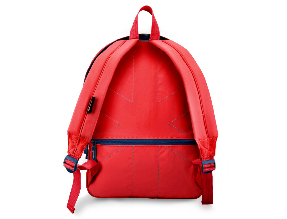 MOCHILA ANTARTIK BASIC PACK CON BOLSILLO PARA PORTATIL GRANATE 20 L 300X160X420 MM